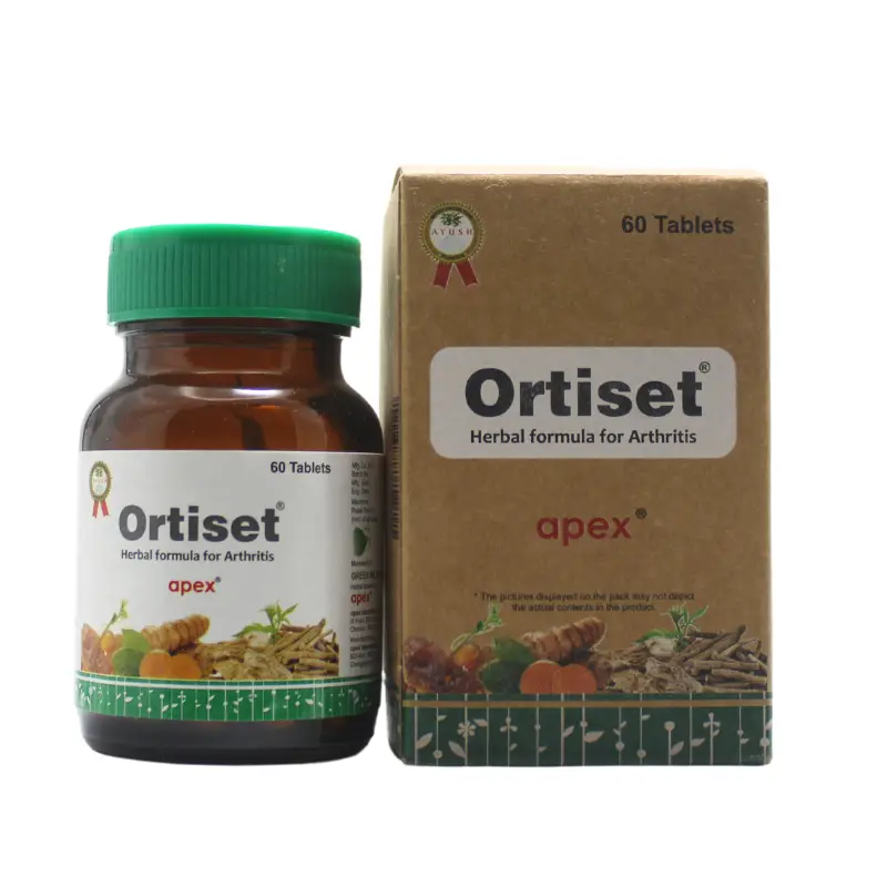 Apex Ayurvedic Ortiset Tablet - Distacart