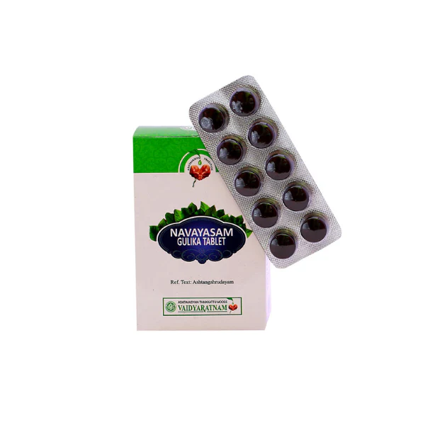 Vaidyaratnam Navayasam Gulika - Distacart