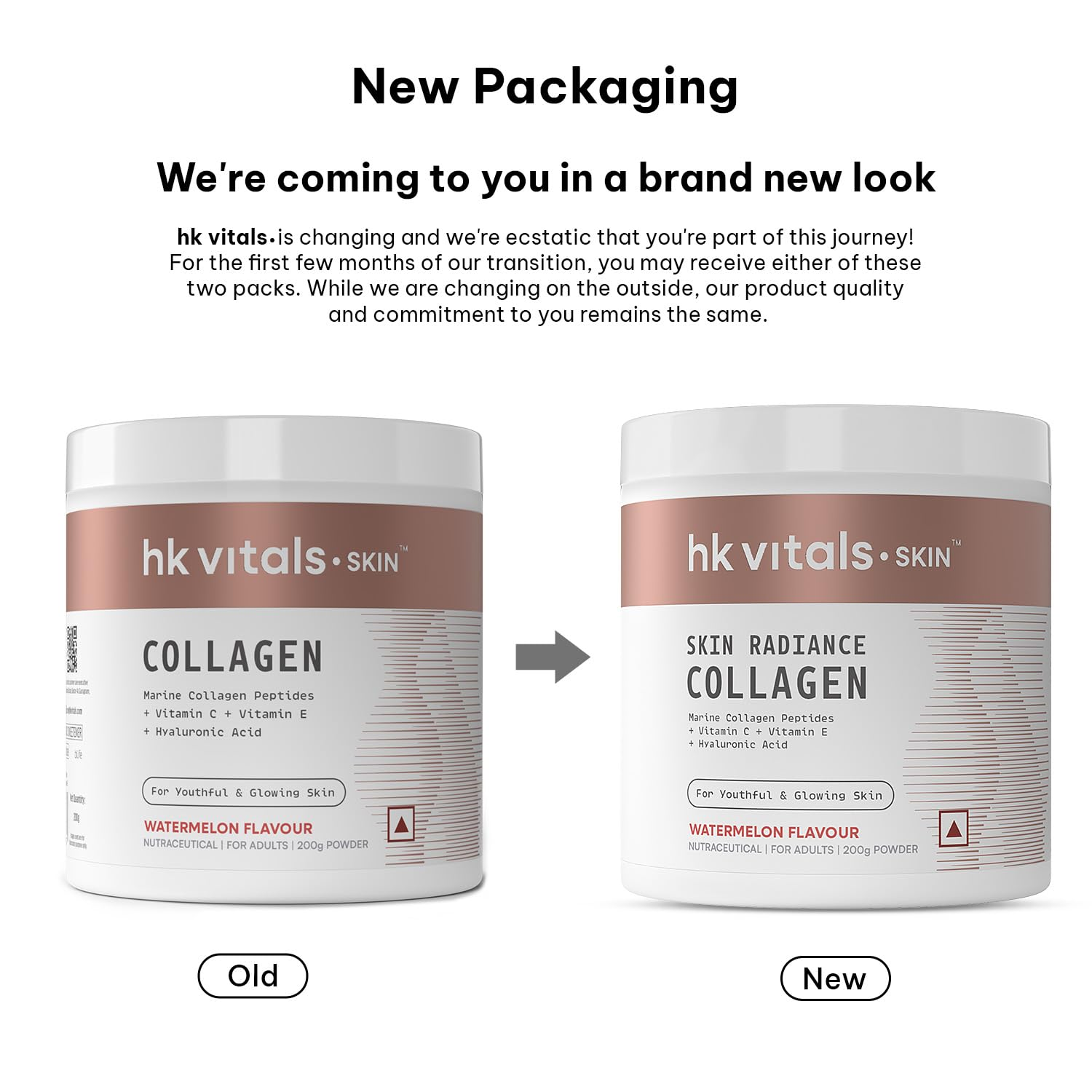 HK Vitals Skin Radiance Collagen Powder - Watermelon - Distacart