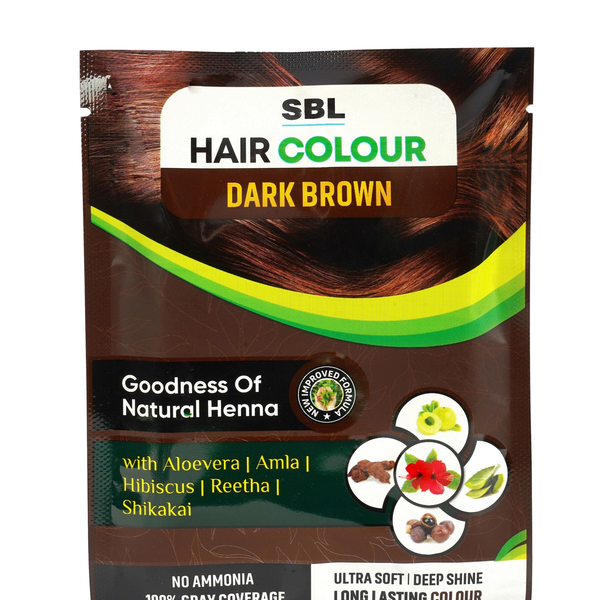SBL Hair Colour Dark Brown - Distacart