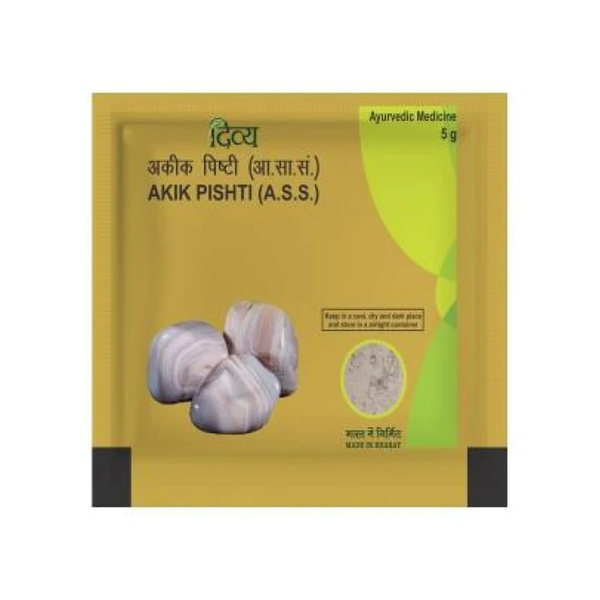 Patanjali Divya Akik Pishti - Distacart