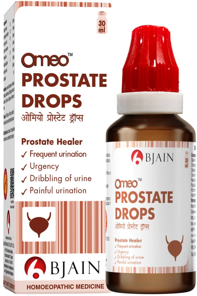 Bjain Homeopathy Omeo Prostate Drops - Distacart