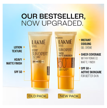 Lakme Sun Expert Tinted Sunscreen 50SPF - Distacart