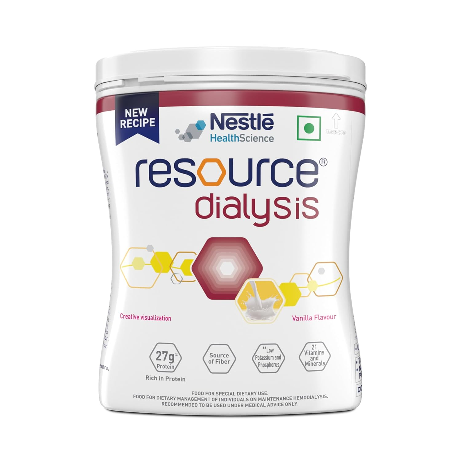 Nestle Resource Dialysis Protein Powder - Vanilla Flavor - Distacart