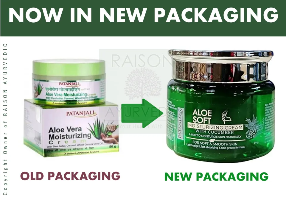 Patanjali Aloevera Moisturizing Cream - Distacart