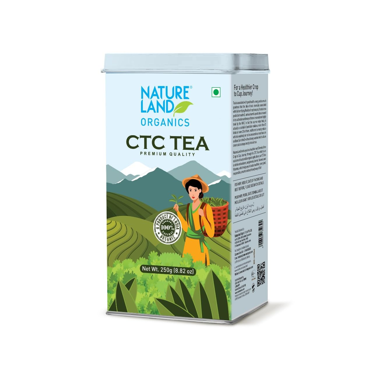 Nature Land Organics CTC Tea - Distacart