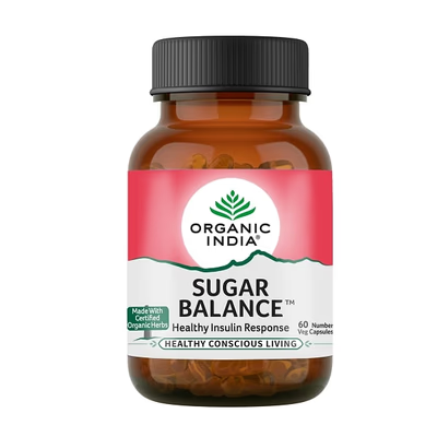Organic India Sugar Balance Capsules