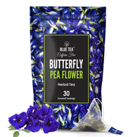Thumbnail for Blue Tea Butterfly Pea Herbal Tea Bags - Distacart