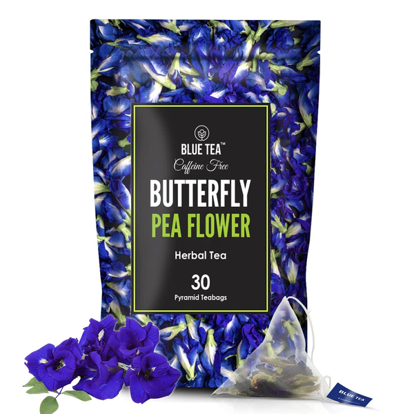Blue Tea Butterfly Pea Herbal Tea Bags - Distacart