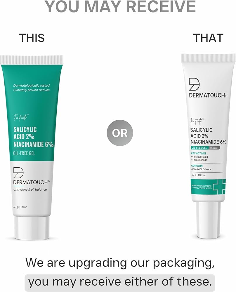 Dermatouch Salicylic Acid 2% & Niacinamide 6% Oil-Free Gel