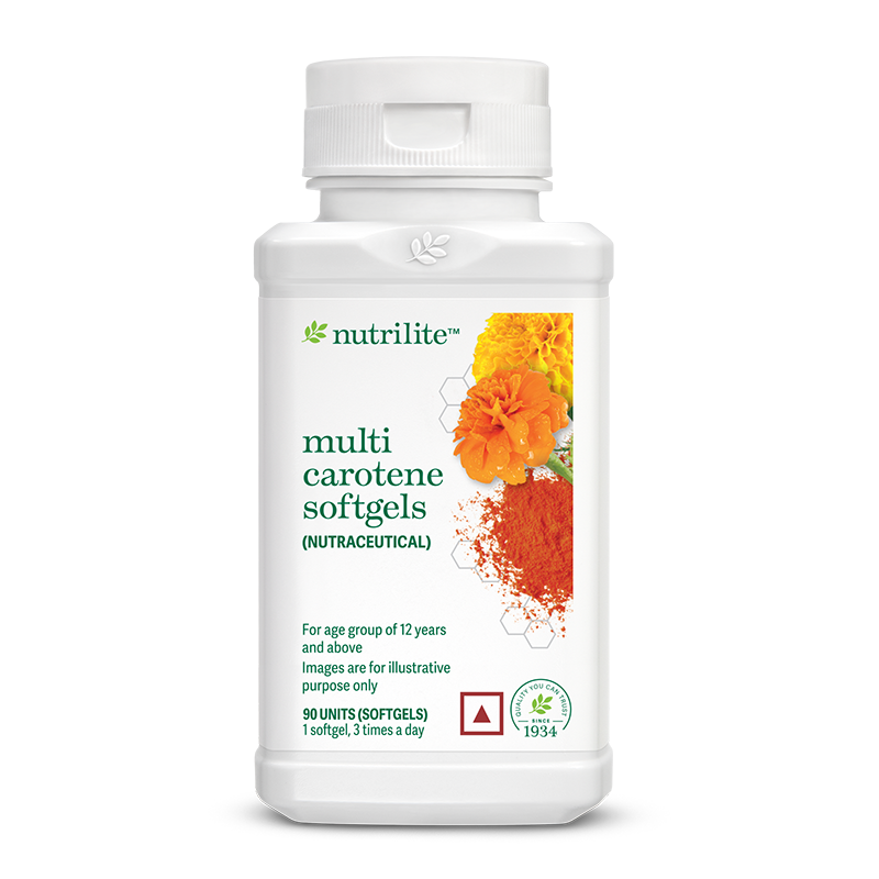 Nutrilite Multi Carotene Softgels - Distacart