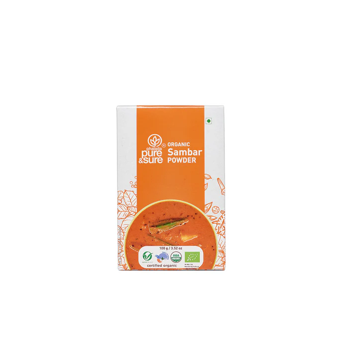 Pure & Sure Organic Sambar Powder - Distacart