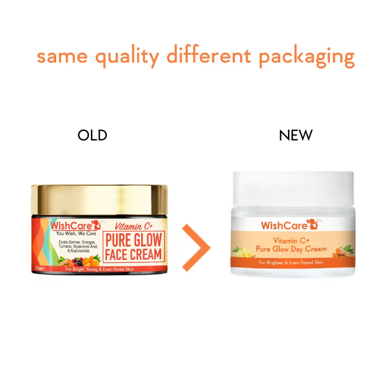 Wishcare Vitamin C+ Pure Glow Face Cream - Distacart