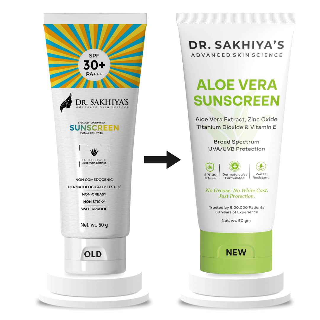 Dr.Sakhiya Specially Customised SPF 30+ PA+++ Sunscreen - Distacart