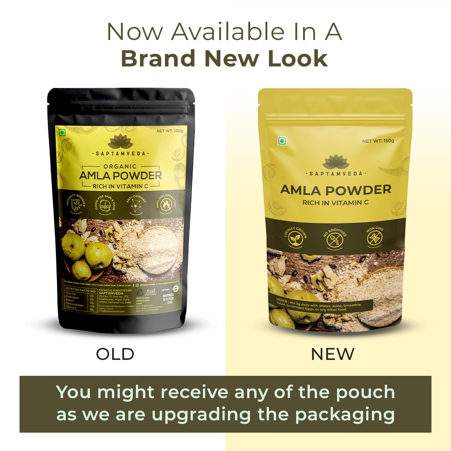 Saptamveda Organic Amla Powder - Distacart