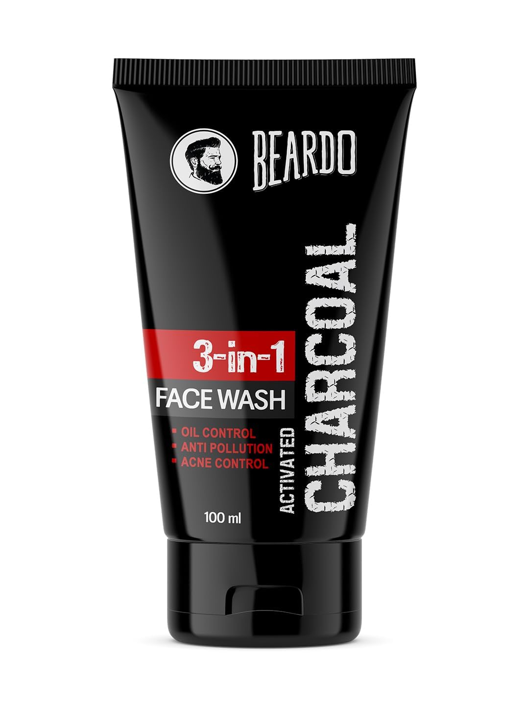 Beardo Activated Charcoal Face Wash - Distacart