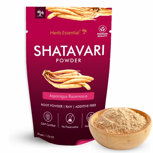 Herb Essential Shatavari Powder - Distacart