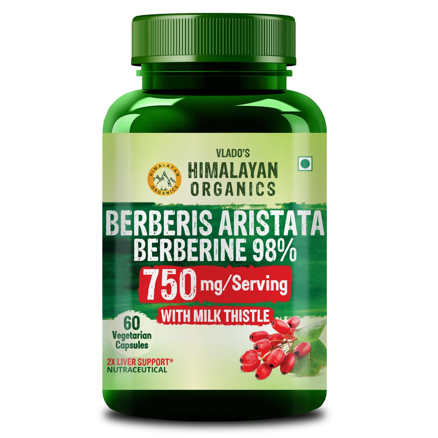 Himalayan Organics Berberis Aristata Capsules