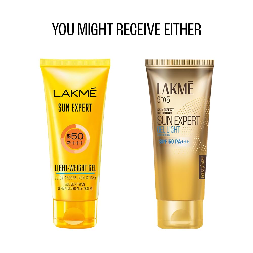 Lakme Sun Expert Light-Weight Gel SPF 50 - Distacart
