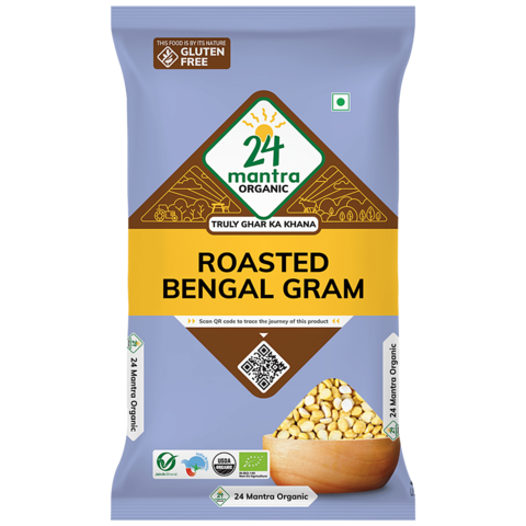 24 Mantra Organic Roasted Bengal gram Dal - Distacart
