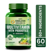 Thumbnail for Himalayan Organics Multivitamin With Probiotics Vegetarian Tablets - Distacart