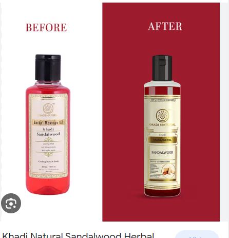 Khadi Natural Sandalwood Massage Oil - Distacart