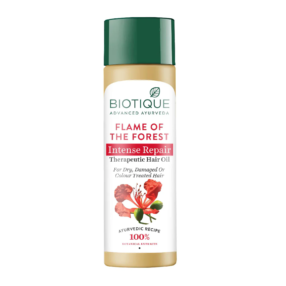 Biotique Bio Flame Of The Forest Fresh Shine Expertise Hair Oil - Distacart