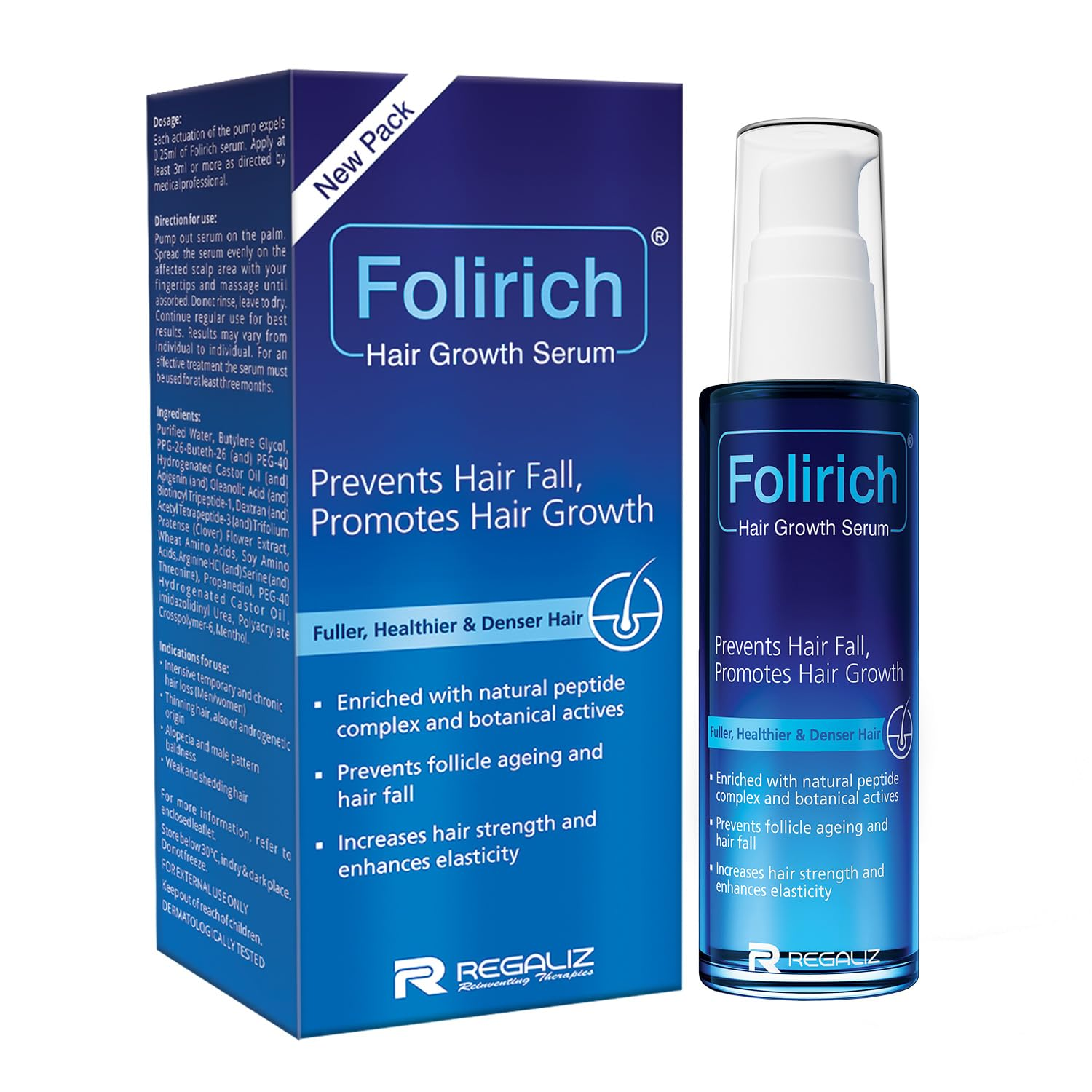 Regaliz Folirich Hair Growth Serum - Distacart