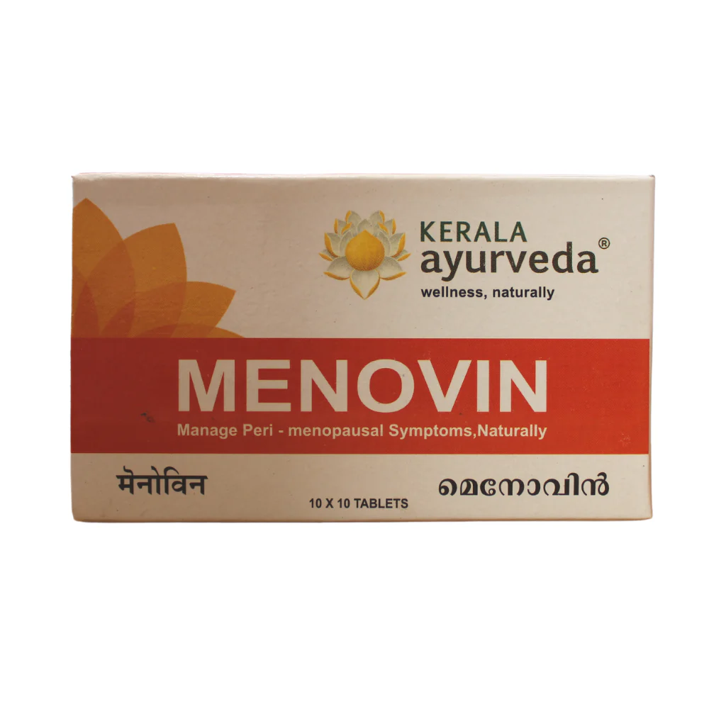 Kerala Ayurveda Menovin Tablet - 100 Tablets - Distacart