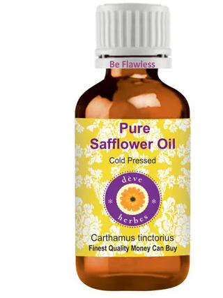 Deve Herbes Pure Safflower Oil for Healthy Skin - Distacart