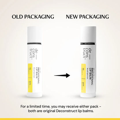 Deconstruct Brightening Lip Balm with SPF 50 - For Dark, Pigmented, Dry, Flaky Lips - Distacart