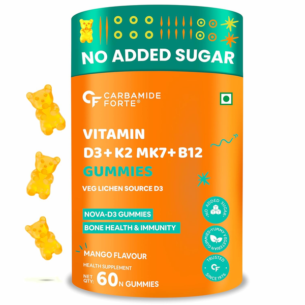 Carbamide Forte Vitamin D3 K2 B12 - Gummies - Distacart