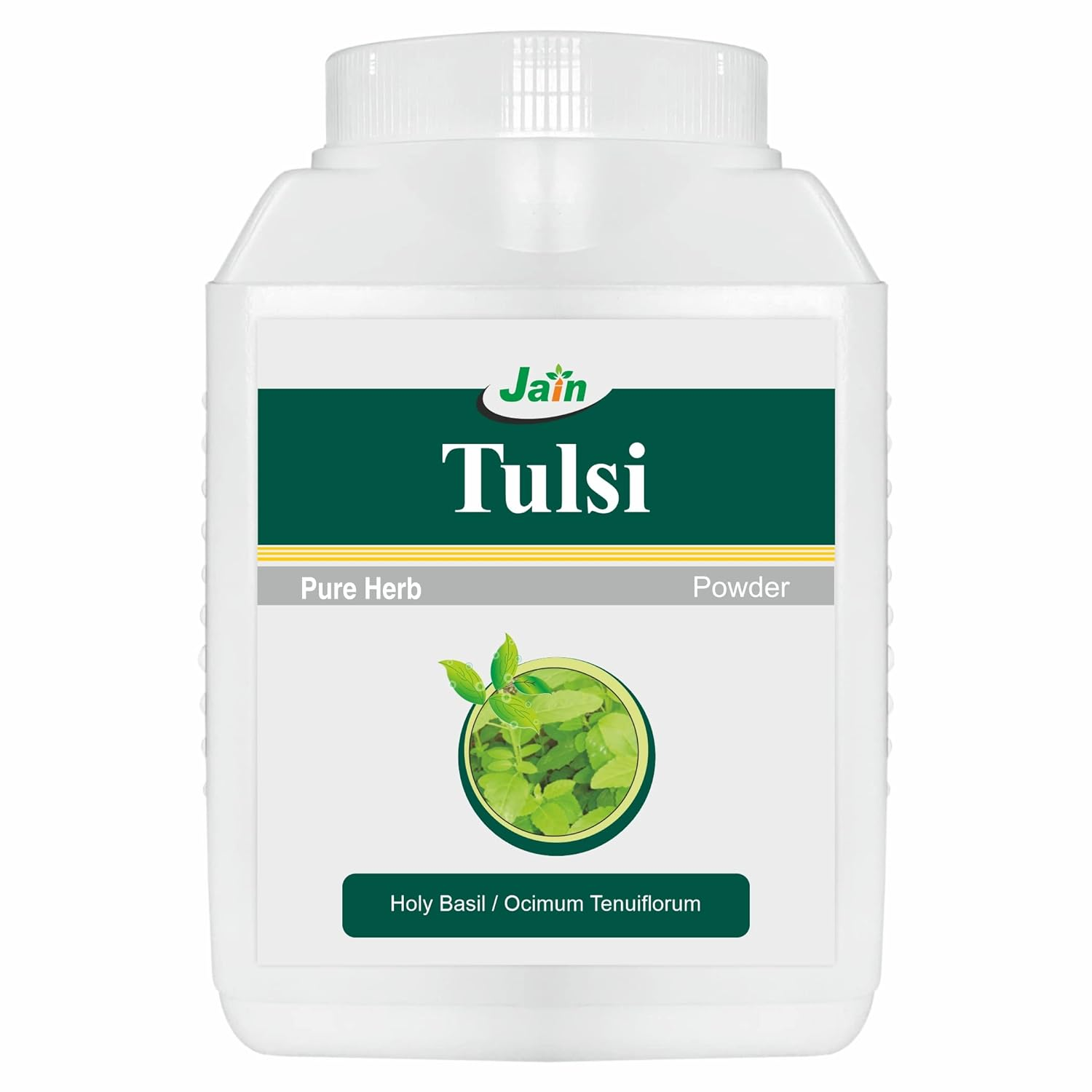 Jain Tulsi Ocimum Sanctum/Holy Basil Pure Powder - 400 g - Distacart