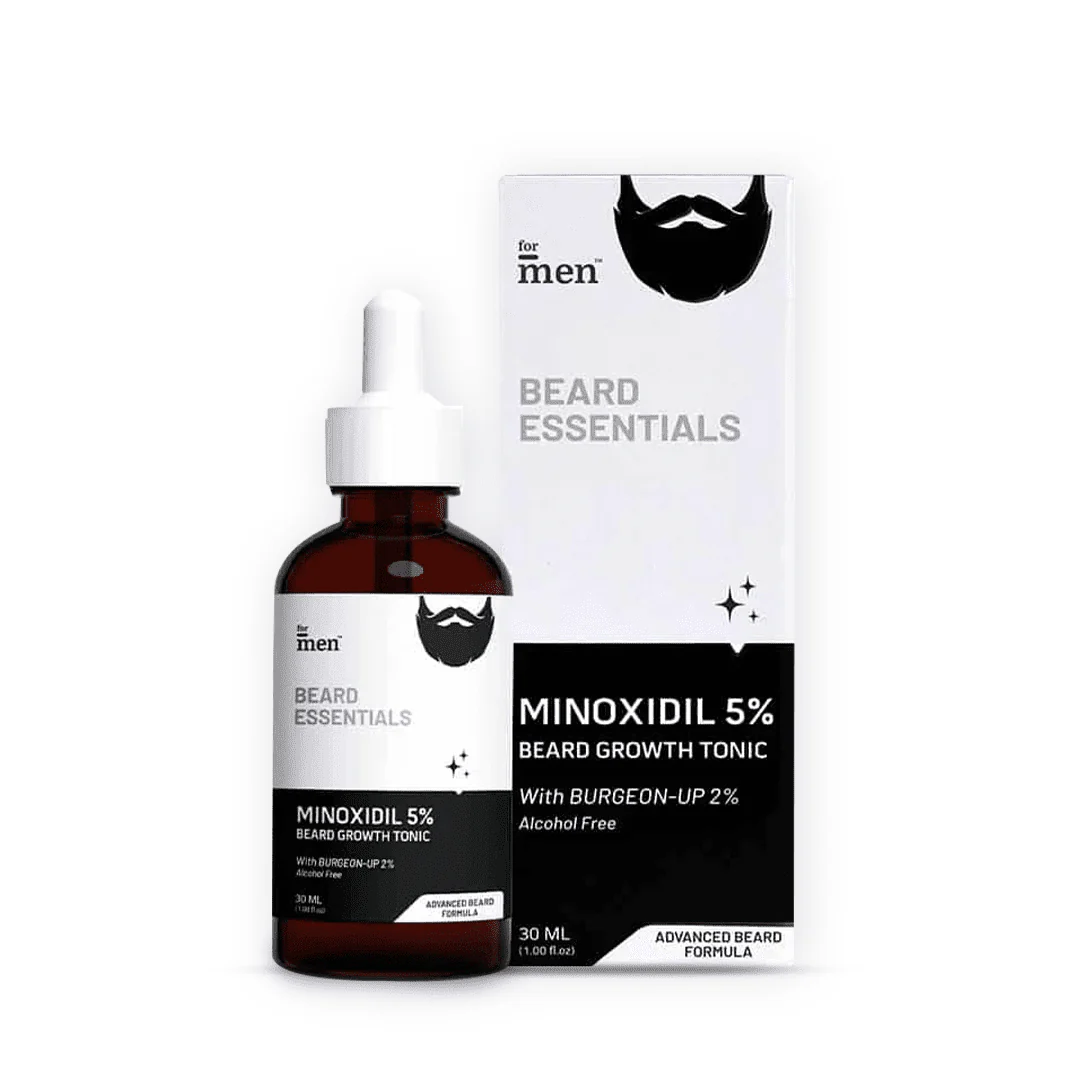 ForMen Beard Growth Tonic with 5% Minoxidil & 2% Burgeon Up - Distacart