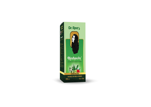 Dr.Rao's Keshovin-A Herbal Hair Oil - Distacart