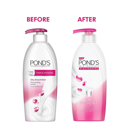 Ponds Niacinamide Nourishing Body Lotion for Soft, Glowing Skin - Distacart