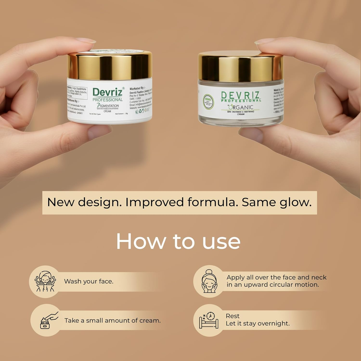 Devriz Professional Pigmentation Removal Cream Night Cream