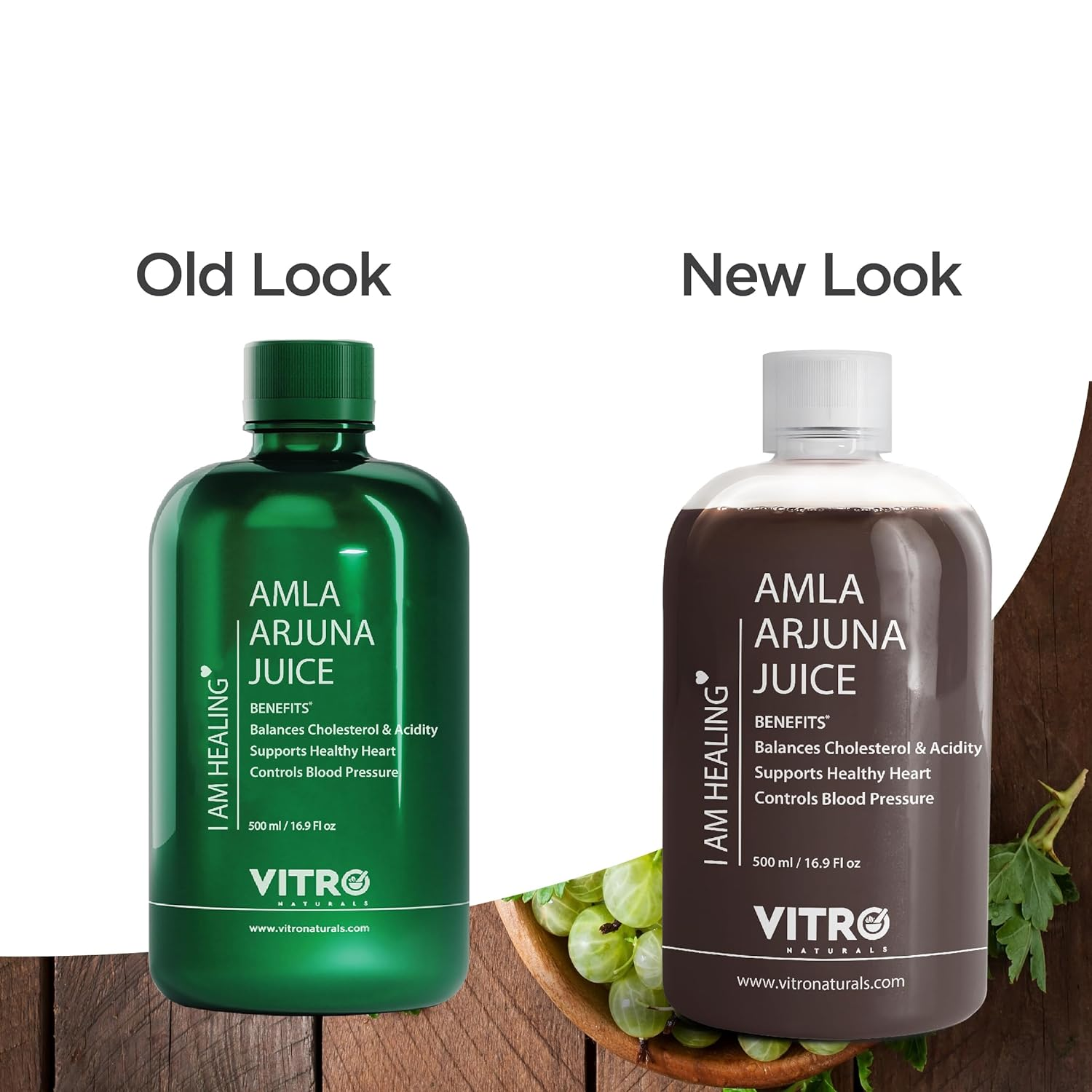 Vitro Naturals I Am Healing Amla Arjuna Juice - Distacart