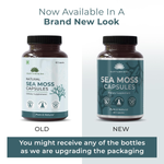 Thumbnail for Saptamveda Irish Sea Moss 500mg Capsules - Distacart