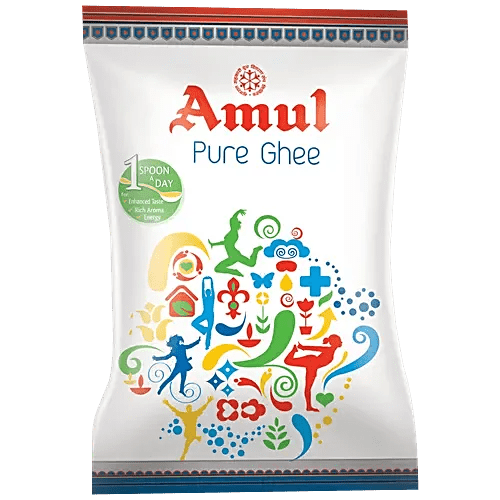 Amul Pure Ghee - Enriched Taste & Rich Aroma - Distacart