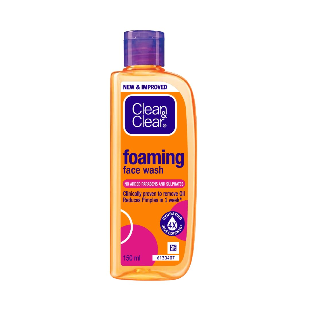 Clean & Clear Foaming Face Wash - Distacart