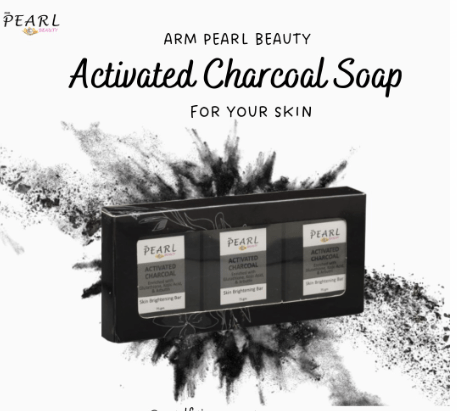 ARM Pearl Beauty Beauty Whitening Soap with Charcoal With Tea Tree + Lavender - Distacart