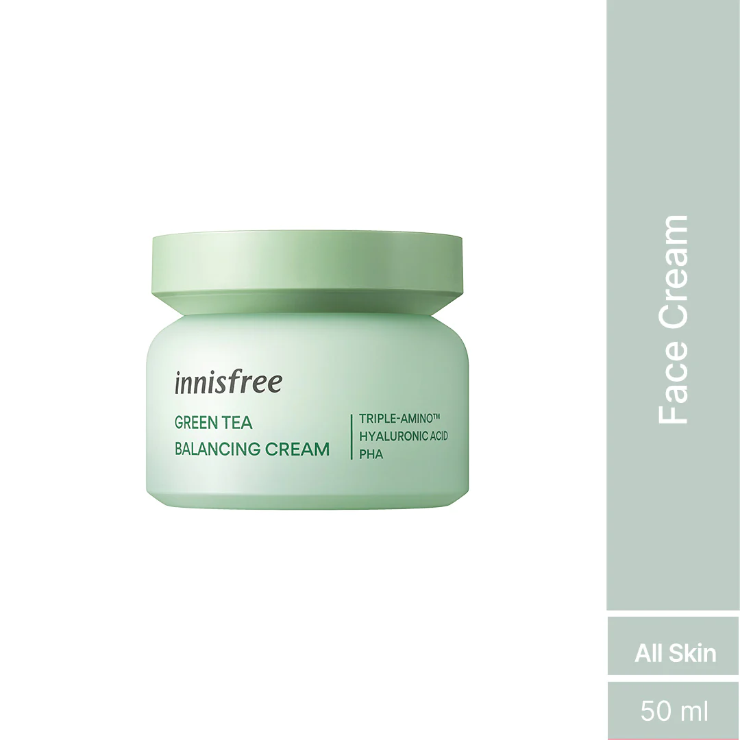 Innisfree Green Tea Balancing Cream EX - Distacart
