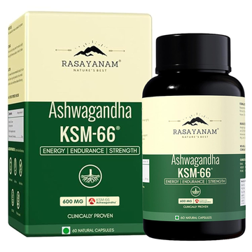 Rasayanam Ashwagandha KSM-66 Capsules - Dista