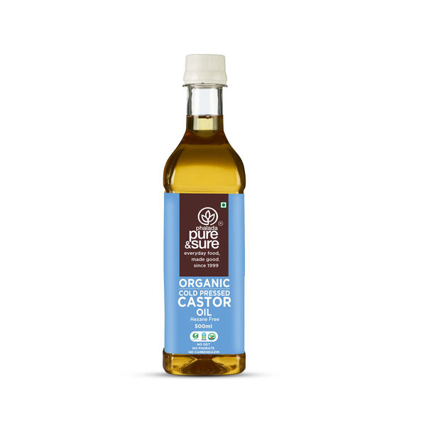 Pure & Sure Organic Castor Oil - Distacart