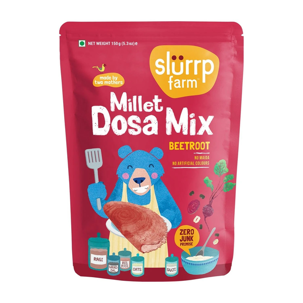 Slurrp Farm Beetroot Multigrain Millet Dosa Mix - Distacart