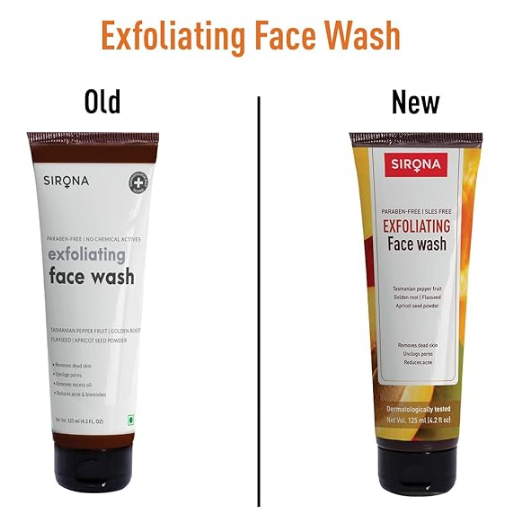 Sirona Exfoliating Face Wash - Distacart