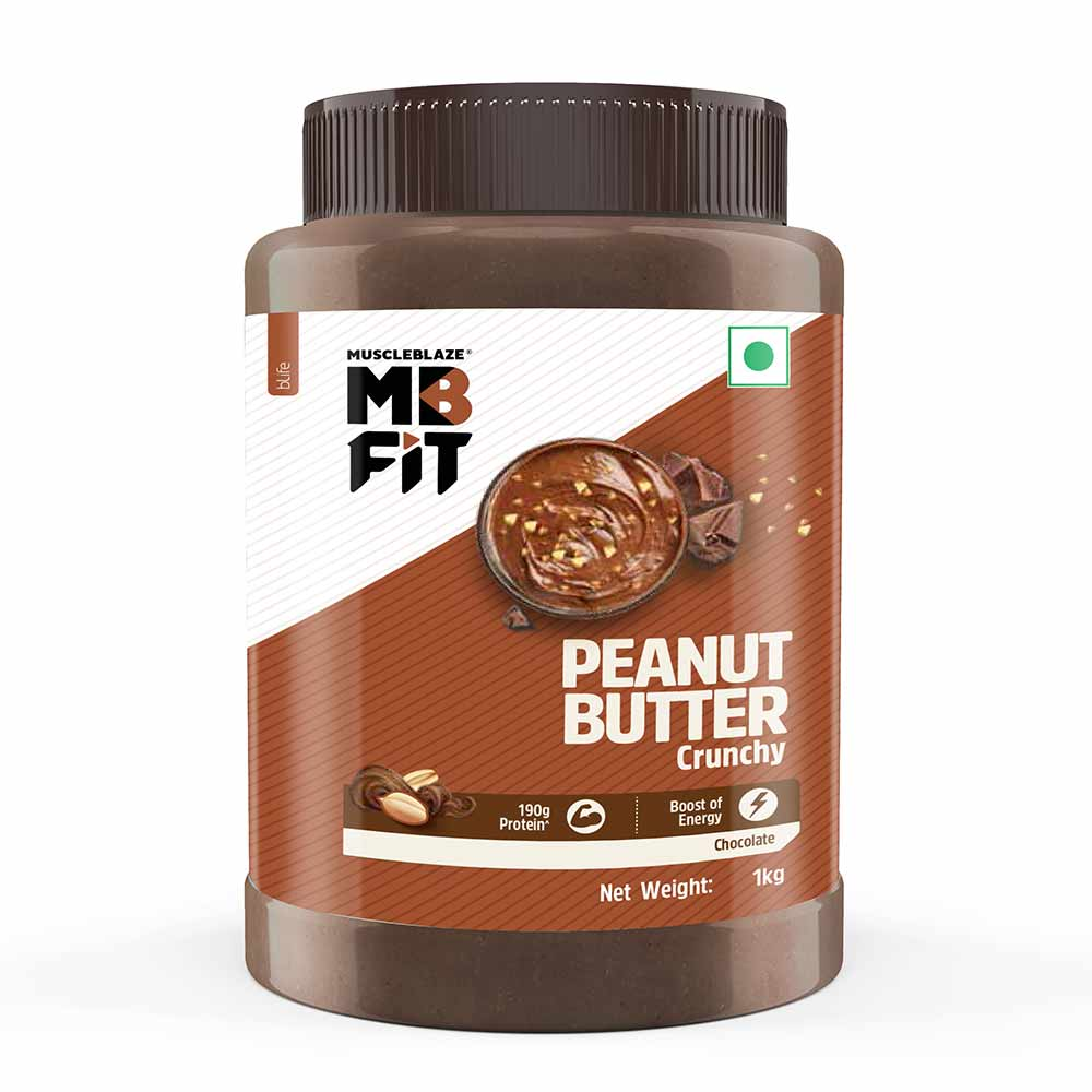 MuscleBlaze Chocolate Peanut Butter-Crunchy - Distacart