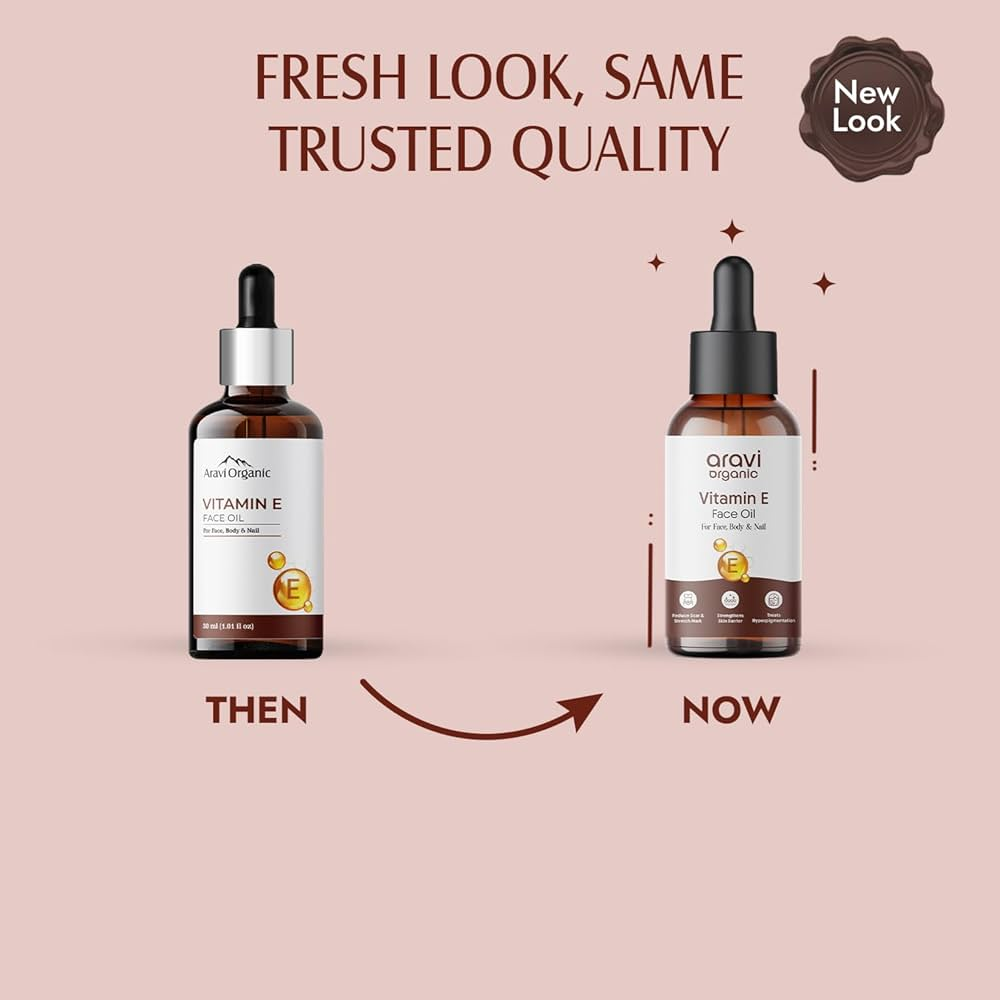 Aravi Organic Pure Vitamin E Oil - Distacart