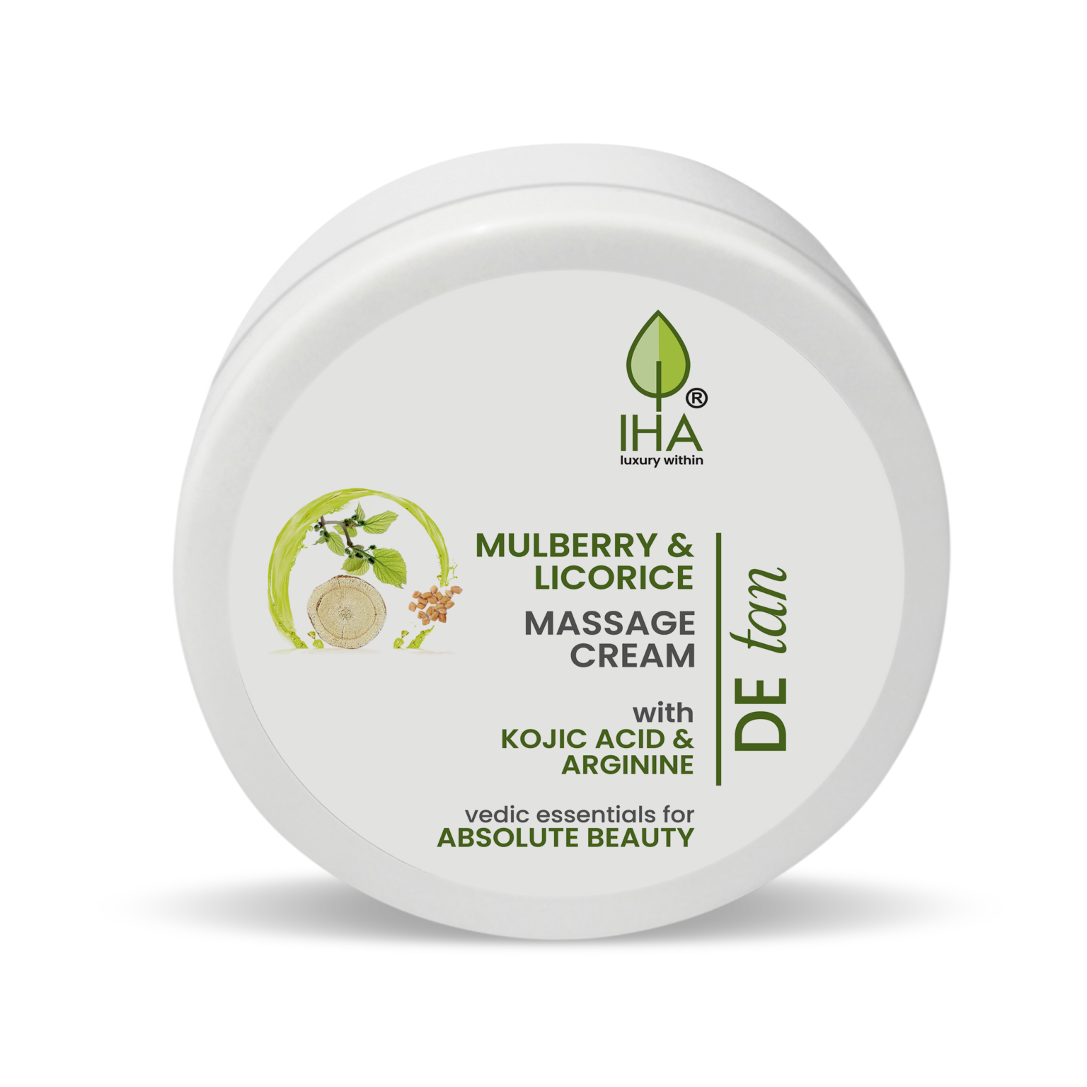 Iha Anti Tan Massage Cream with Mulberry & Licorice - Distacart